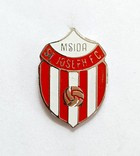 Msida St. Joseph FC crest badge (Malta, lacquer)