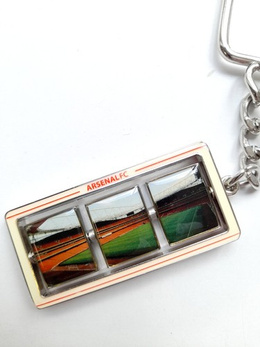 Arsenal FC FC Emirates Stadium two sides key ring (official product)