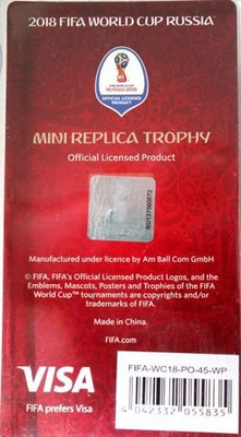 Mini Replica World Cup Trophy - small version (Official Licensed Product)