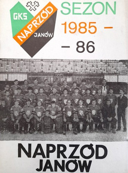 GKS Naprzod Janow ice hockey team season 1985/86 official guide