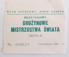 Ticket of Speedway Teams World Championship, Group B (Leszno, 1986)