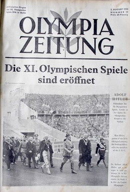 The Olympia Zeitung (official journal of Olympic Games Berlin 1936) nr 1-30 (complete)
