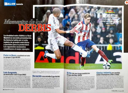 Atletico Madird - Ral Madrid CF La Liga match magazine El Balon (19.11.2016)