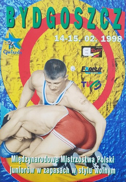 International Polish Junior Championships in Freestyle Wrestling. Bydgoszcz 14-15  February 1998