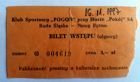 Pogon Ruda Slaska Polish basketball league match ticket (16.11.1997)
