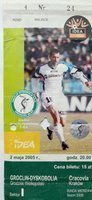 Dyskobolia Grodzisk Wielkopolski - Cracovia Idea Ekstraklasa (02.05.2005) ticket