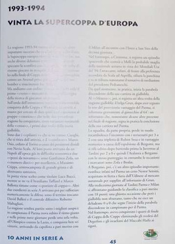 AC Parma. 10 years in Serie A