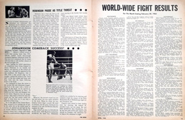 The Ring Magazine 1962 (2 issue)