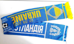 Ukraine - Scotland UEFA Nations League match (27.9.2022) scarf
