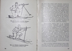 Training of cross-country skiing and ski jump (1934)