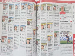 Polish league fan's guides autumn 2008/2009 - summary of the 2009/2010 season (Przegląd Sportowy, 11 magazines in hard cover)