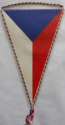 Pennant Czechoslovakia from the Representative (2)