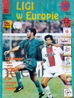 European Leagues season 1997/1998 Fans Guide (Pilka Nozna magazine)