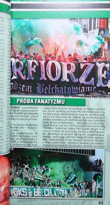 White-Green-Black fanatics. Story of GKS Bełchatów fans