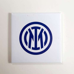 Inter Milan white magnet with crest (official licensed product)