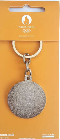 Summer Olympic Games Paris 2024 official logo keyring (Official Licensed Product)