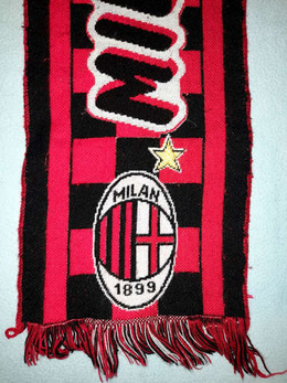 AC Milan Champions scarf
