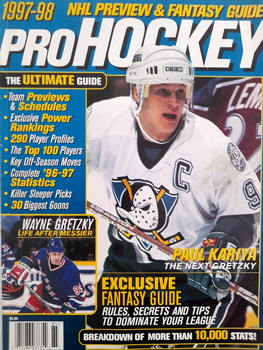 NHL League 1997-98 Fans Guide (ProHockey Magazine)