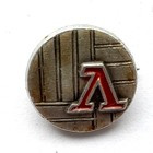 Lokomotiv Moscow ball badge (USSR, lacquer)