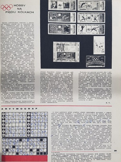 "Olympic Discus" yearbook - Polish Olympic Committee Magazine (1971)