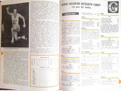 Monthly magazine Athletics 1974 (set of 7 issues)