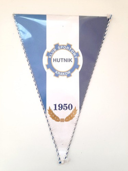 KS Hutnik Cracow big pennant