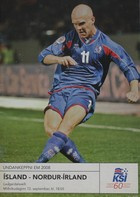Island - Northen Ireland,  World Cup 2008 Qualifier (12.09.2007) Official Programme