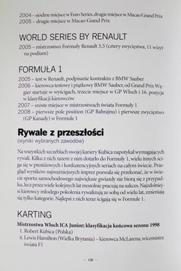 Robert Kubica. My Passion + DVD film