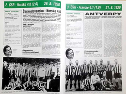 With a lion on his chest. 587 matches of the Czechoslovak and Czech national football teams