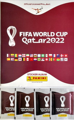 FIFA World Cup Qatar 2022 Panini Sticker Album + 20 stickers