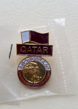 Qatar Association of Athletics Federation badge