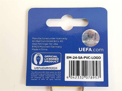 UEFA Euro 2024 Germany logo PVC keyring (Official Licensed Product)