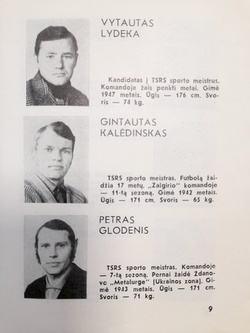 Zalgiris Vilnius season guide 1973