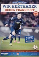Hertha Berlin - Eintracht Frankfurt Bundesliga official programm (02.03.2016)