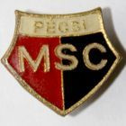 Pécsi Mecsek FC badge (epoxy; with signature)