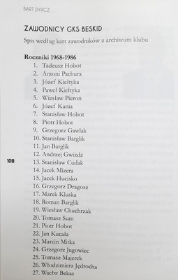 Heads or tails. A story about the GKS Beskid Tokarnia football club