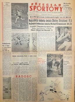 Przeglad Sportowy Magazine (nr 7/1955) - The II Youth International Sports Games