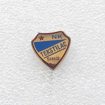 NK Tekstilac Sinj badge (enamel, signature)
