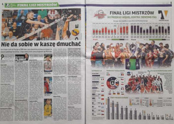 Volleyball Champions League 2023/2024 final Jastrzębski Węgiel - Trentino Volley (Przegląd Sportowy special edition, fan's guide)