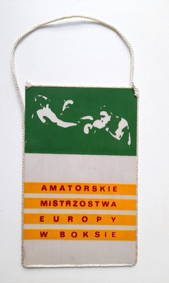 21st European Amateur Boxing Championships Katowice 1975 pennant