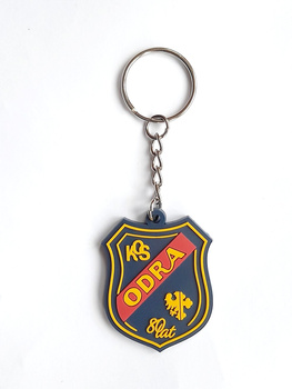 The 80th Anniversary OKS Odra Opole crest gum keyring (official poduct)