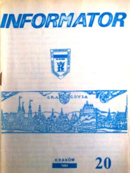 Bulletin of Polish Sport Souvenirs Collectors Association - volume 20 (1985)