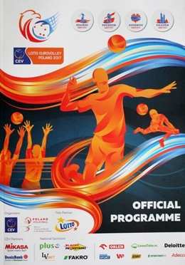 The Lotto Eurovolley Poland 2017 official programme
