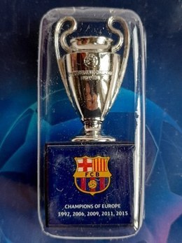 FC Barcelona UEFA Champions League Mini Replica Trophy small (official licensed product)