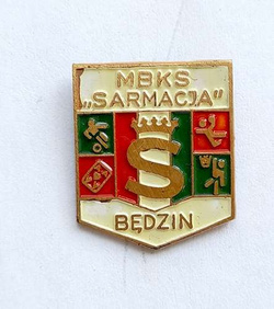 MBKS Sarmacja Bedzin sports teams badge (lacquer)