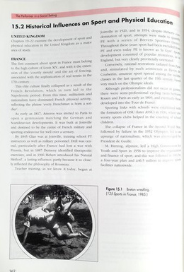 Physical Education and the Study of Sport