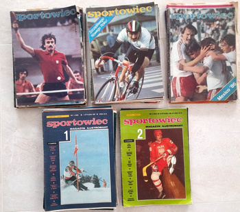 Sportowiec Illustrated Magazine 1984-1989 (set of 122 issues)