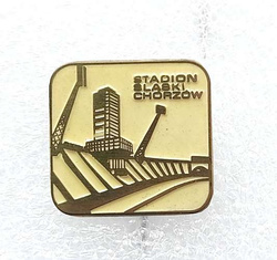 Silesia Stadium in Chorzow badge (lacquer)