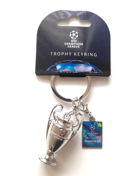 UEFA Champions League 2025 Munich Final, Paris Saint-Germain FC - Inter Milan 3D Trophy keyring (official licensed product)