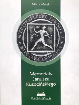 Janusz Kusocinski athletics Memorials. Souvenirs in the collection of the Museum of Sports and Tourism in Warsaw